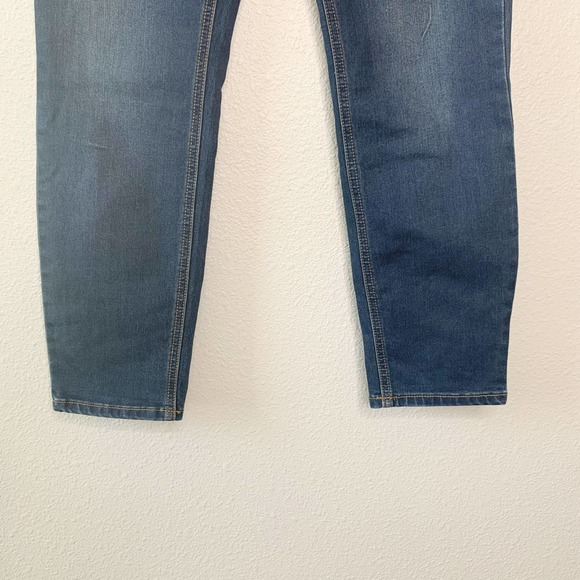 Free People Dark Wash Blue Stretch Denim Jeans Women's Size 29 - Picture 3 of 8